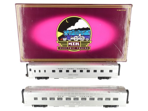 MTH 20-6668 O NYC 70' Juego de vagones de pasajeros optimizados para dormir/comedor (juego de 2) LN | Zustand: Used