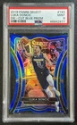 LUKA DONCIC PSA 9 2019 PANINI SELECT #193 BLUE PRIZM DIE CUT PREMIER LEVEL /249