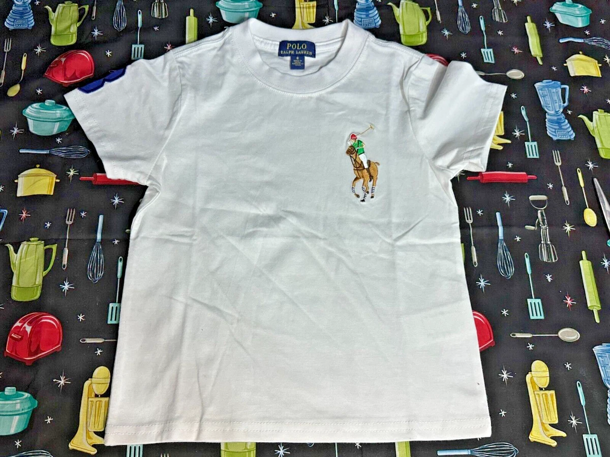 Las mejores ofertas en Chicos Polo Ralph Lauren Blanco 6 tamaño
