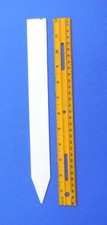 Molded Plastic Field /Garden/ Plant Stakes -Made in USA -12" X 1.25" -Heavy Duty