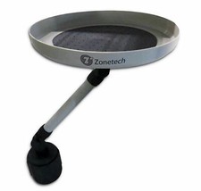 Zone Tech Car Vehicle Swivel Round Table Cup Holder Tray Organizer Holder Bin