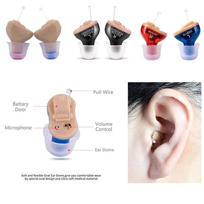Amplifier Digital Enhancer Mini Ear Hearing Aids In-Ear Invisible Sound Voice