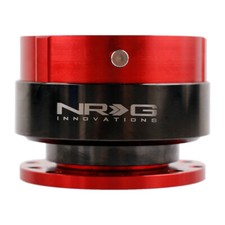 Nrg Red Ding Sound Steering Wheel Quick Release Hub Adapter Snap Off Boss Kit