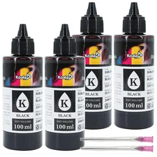 400ML Koala Sublimation Ink BLACK Ink Refill for Inkjet Printers Epson HP Canon