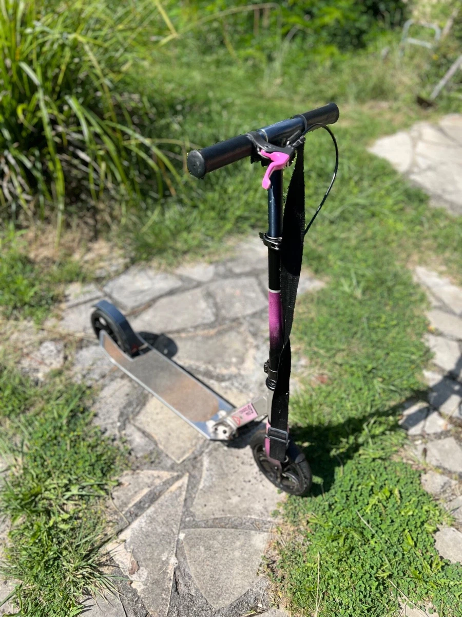 Trottinette OXELO MID 9 adulte avec frein, amortisseur et béquille