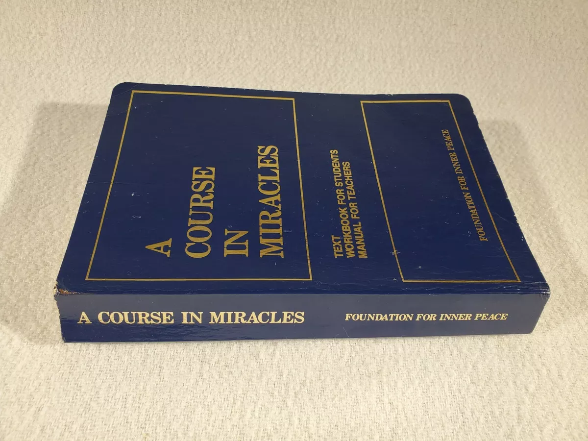 A Course In Miracles, Manual For Teachers (3 Volumes), 48% OFF