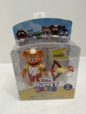 Disney Junior Muppet Babies Fozzie W/ Arrow Poseable 2.5'' Figure New in Package
