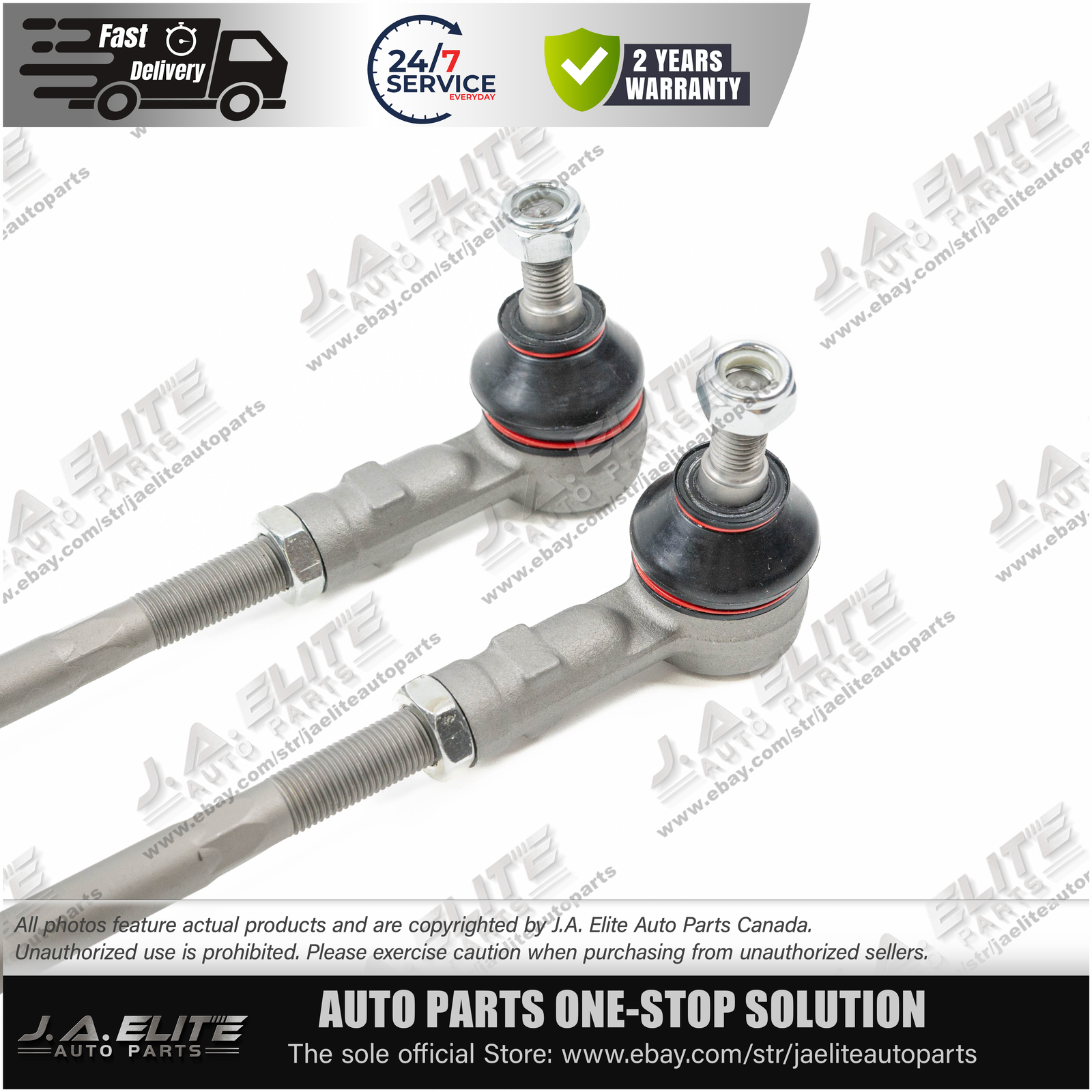 Bentley Mulsanne 2010 Tie rod ends 4 pcs P/N 3Y0422811