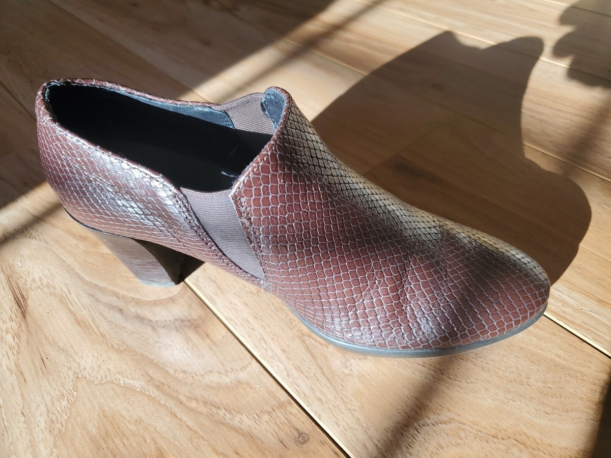こうちゃん☆ECCO SHAPE 55 PLATEAU Pump☆ Women's ECCO Shape 55 Plateau Stack Shootie Platform Pump