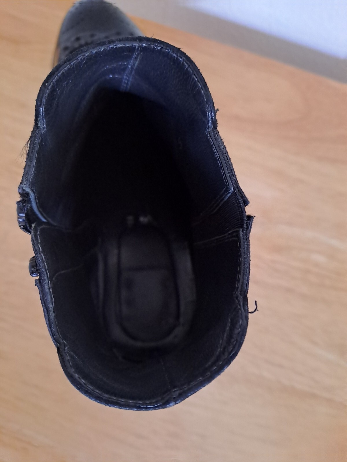 Stuart Weitzman Black Suede & Pattern Leather Win… - image 12