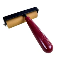 4" VINTAGE SPEEDBALL ROLLER  HUNT MFG CO. STATESVILLE, NC Letterpress Stamp