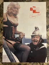 VINTAGE ORIGINAL 1980 THE BENNY HILL SHOW POSTER PRO ARTS NOS NEAR MINT 28 X 20
