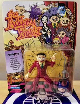 The Addams Family Gomez Action Figure 1992 Playmates New Sealed Moc Ebay