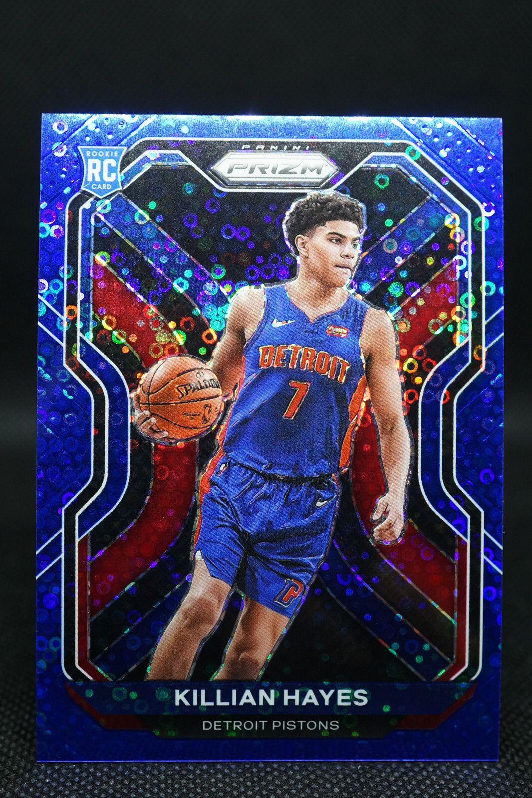 2020 NBA Panini Prizm Killian Hayes #270 Fast Break Blue 170/175 - COLOR MATCH