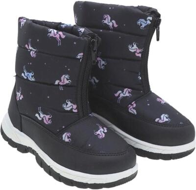 Mädchen Jungen Schuhe Boots Kinder Winter Stiefel Warmfutter Schuhe Nr. 1851730