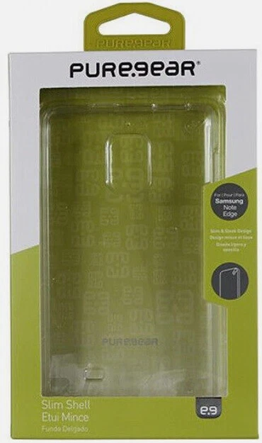 Puregear SLIMSHELL Case for Samsung Galaxy Note Edge - Clear/Clear & Clear/Black - Image 2 of 3