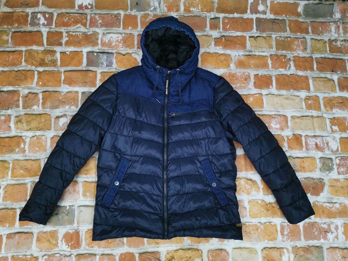 G Star Raw Winter Vintage Attacc Quilted Navy Jeans Blue Size