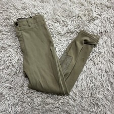 Child  s Tan Tailored Sportsman Knee Patch Horseback Riding Breeches