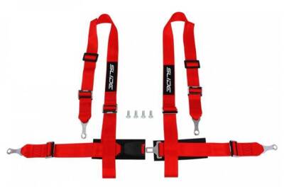 Sports belts Schiebe-Sportgürtel 4p 2'' Rot