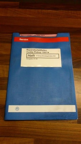 VW Reparaturleitfaden Caddy Pickup 1997 5-Gang Schaltgetriebe 002