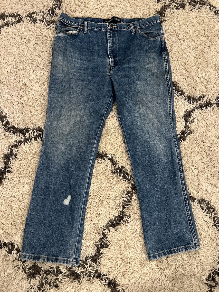 Wrangler George Strait Mens Jeans Cowboy Cut Collection Denim 936GSHD 38x30  Blue