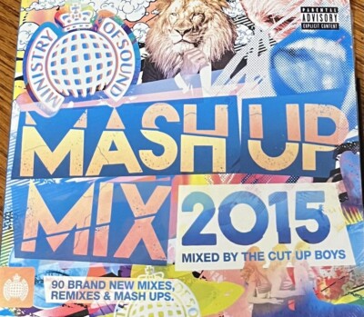 VARIOUS ARTISTS ''MASH UP MIX 2015'' BRAND NEW ORIGINAL 2015 UK 2CD ALBUM IMPORT