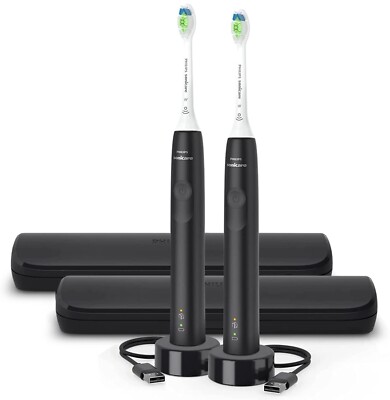 PHILIPS Sonicare DiamondClean Rechargeable Electric Toothbrush *2-Pack Bundle*