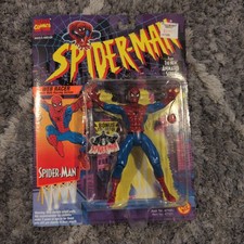 1994 Toy Biz Marvel SpiderMan The Animated Series Web Racer w/ Web Racing Action
