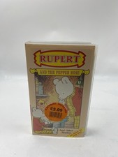 Rupert And The Pepper Rose VHS, 1995 PAL Video