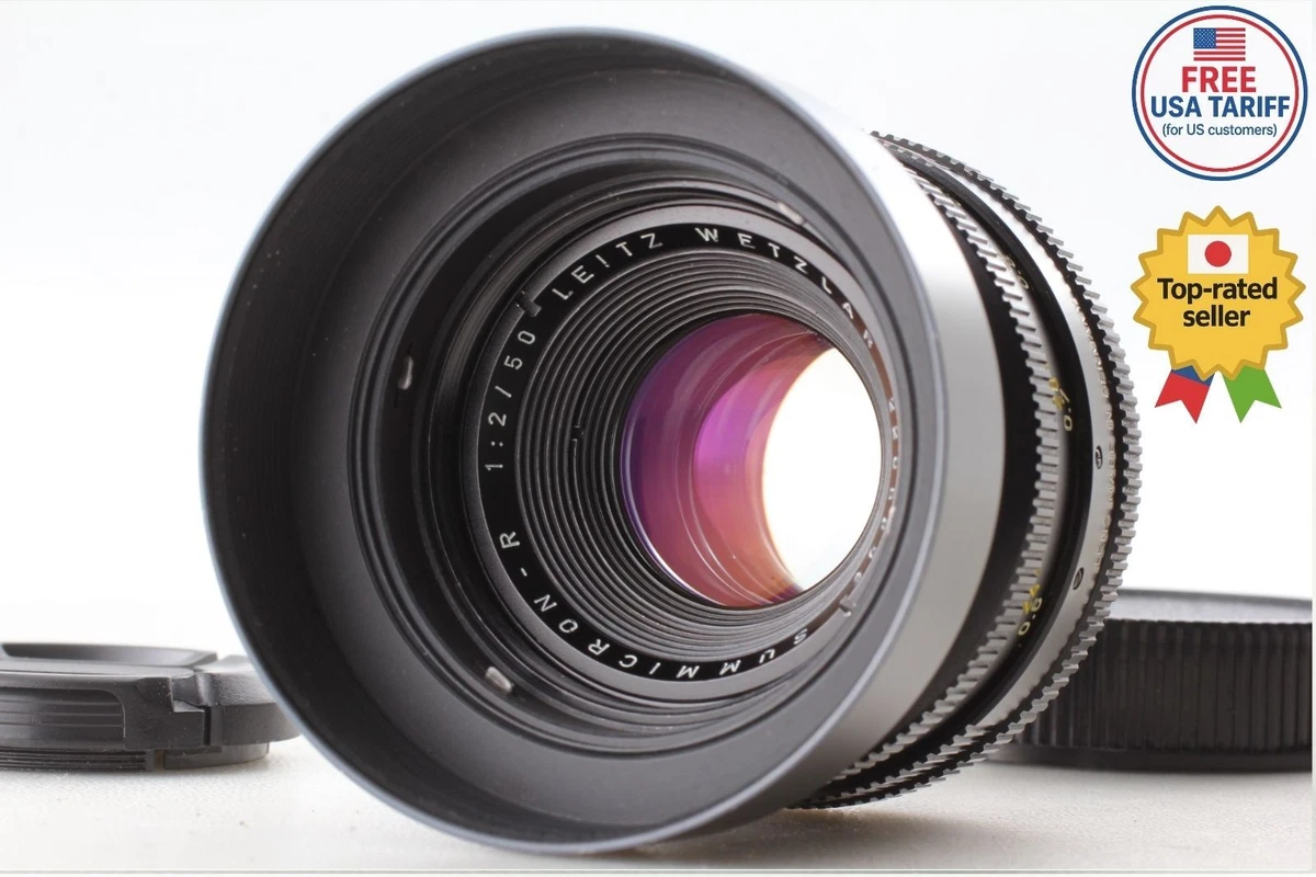 Leica SUMMICRON-R 50mm Focal f/2 Camera Lenses for sale | eBay