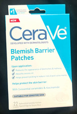 CeraVe Blemish Barrier Hydrocolloid Acne Patches for Sensitive Skin 22 ct