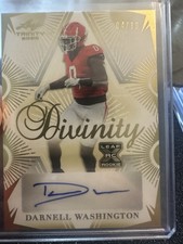 2023 Leaf Trinity - Divinity Signatures Darnell Washington #D-DW1 /10 (AU, RC)