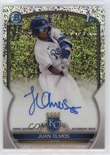 2023 Bowman Chrome Prospect Speckle Refractor /299 Juan Olmos #CPA-JOS Auto 0o3x