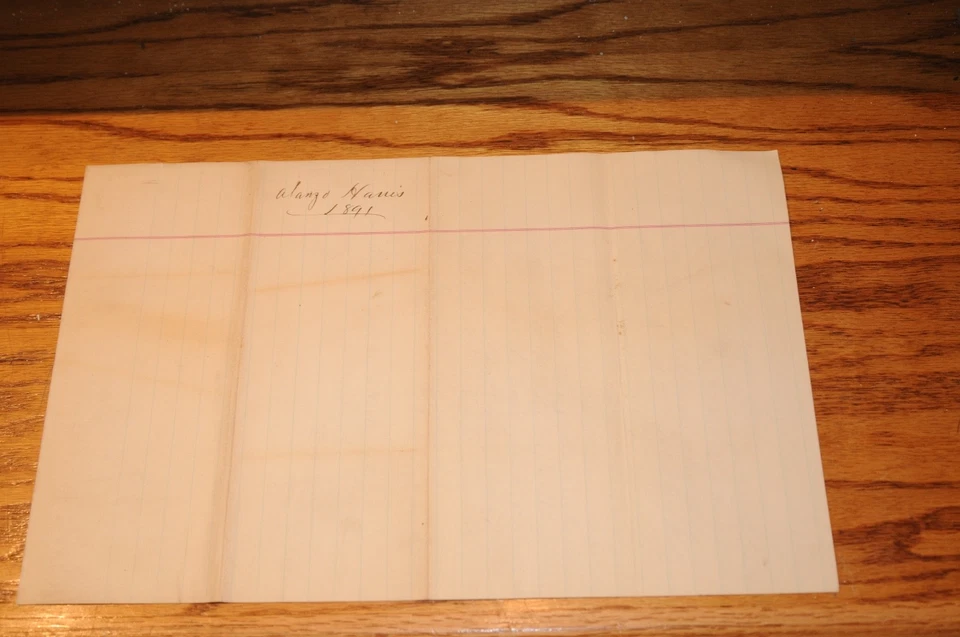 1891 antique legal document handwritten manuscript probate of Middletown Conn.** - Image 2 of 4