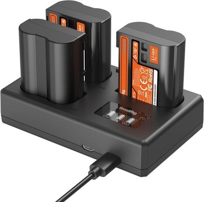 SmallRig EN-EL15c Camera Battery Kit for Nikon ZR,Z6III,Zf,Z8,Z7II,Z7,Z6II,Z6
