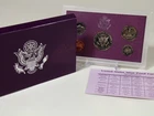 1988-S US Mint 5 coin clad proof set.  American Historic Society. OGP/COA