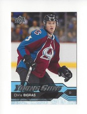2016-17 Upper Deck #245 Chris Bigras YG RC Rookie Avalanche