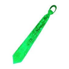 LED Neck Ties for Men Party Bulk Fiber Optic Light Up Necktie Bar Rave Funny ...
