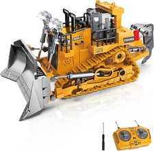 RC Bulldozer 2.4GHz   9 Kanäle Metall   Lich...