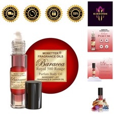 Baccarat Rouge 540 Inspired Perfume: 10ml Lightweight Roll-On for All-Day Scent
