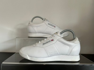 Reebok Gr. 5 Classic Princess Damen Weiß Turnschuhe Sneaker Schuhe 5,5