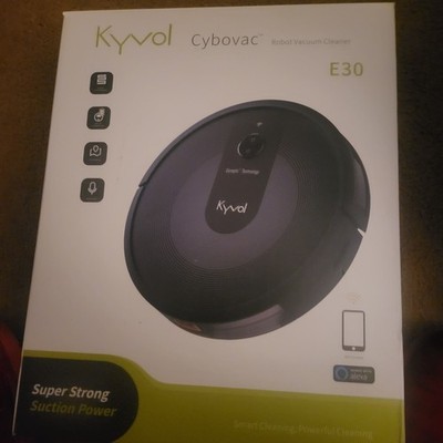 Kyvol Cybovac E30 Robot Vacuum Cleaner Super Strong Suction Wi-Fi Alexa Enabled