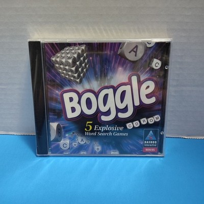 Boggle CD-ROM (PC, 1997) Windows 95 New/Sealed 