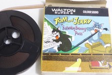 TOM & JERRY "Saturday Evening Puss" Super 8 Colour Sound Film by Walton