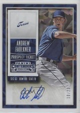 2015 Contenders Prospect Ticket Cracked Ice 10/23 Andrew Faulkner #12 Auto 0q2