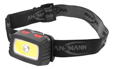 ANSMANN Headlight Stirnlampe Kopflampe HD200B 1600-0198