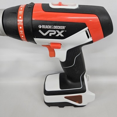 Black & Decker VPX Drill Driver Cordless Dual Battery VPX1212 Bare