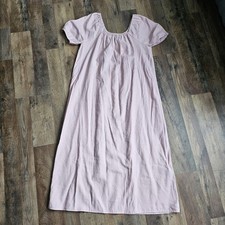 NWT DAZY Pink Viscose Maxi Dress Size M - Boho Cottagecore Puff Sleeve Sundress