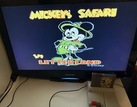 Mickey&rsquo;s Safari in Letterland CART ONLY (Nintendo, NES 1993) Combine Shipping