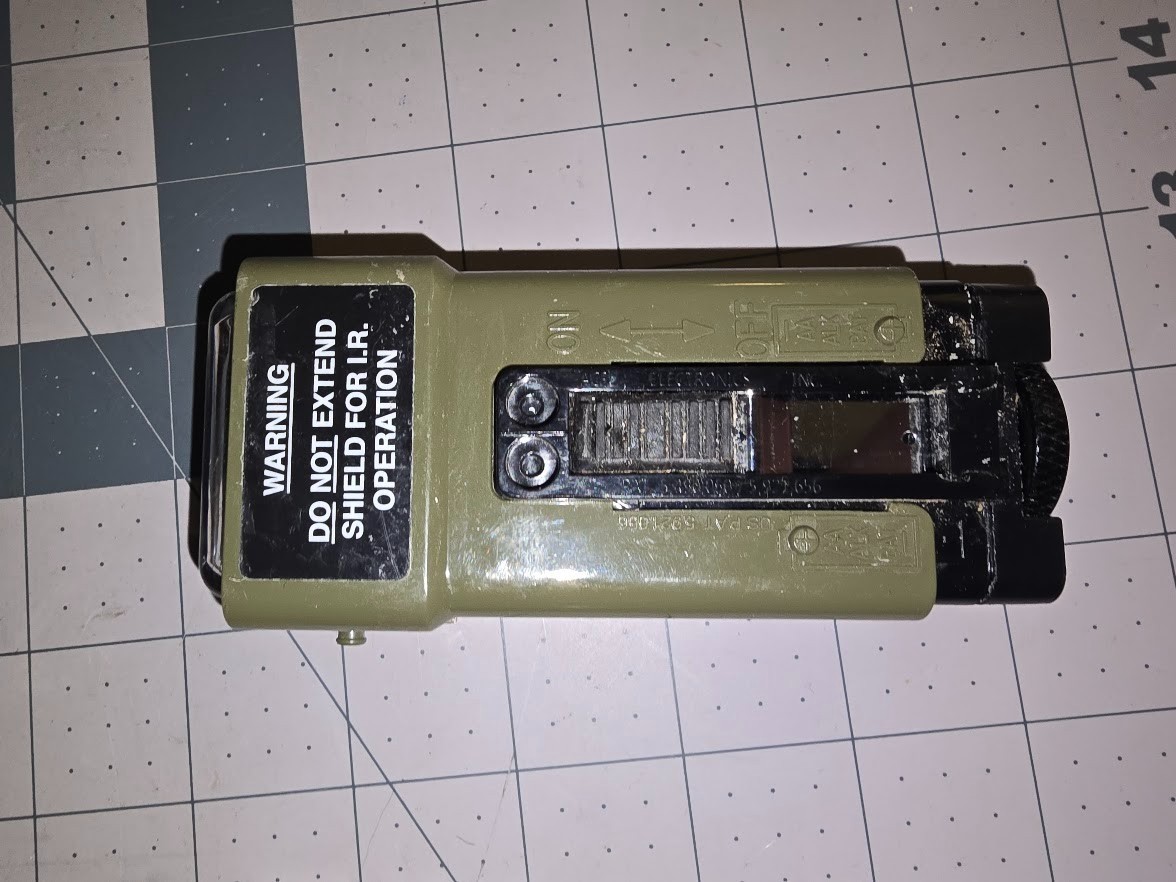 FRS MS-2000M Functional Distress Marker Strobe Helmet Light (No IR Cover) - Used